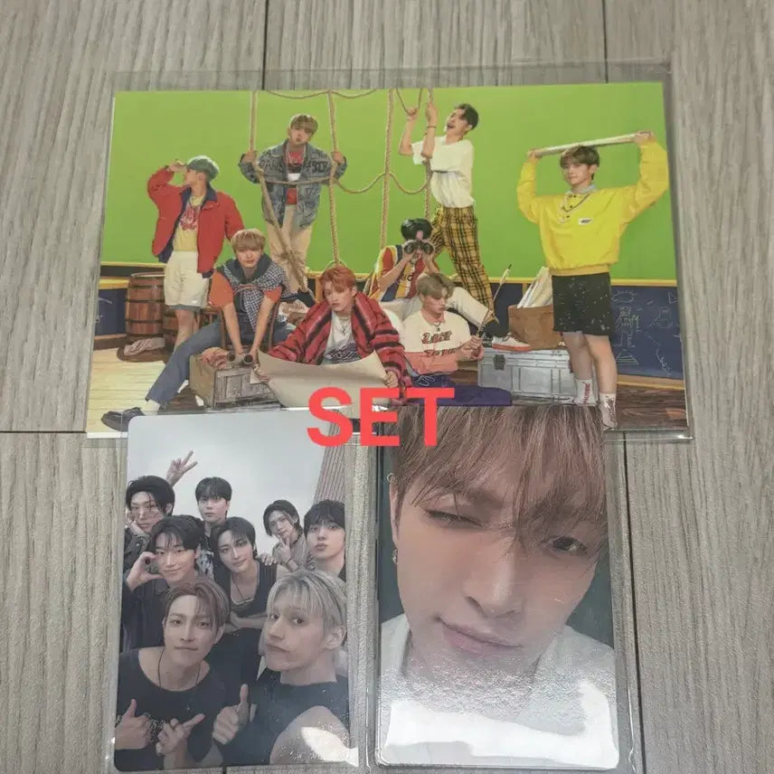에이티즈 에잇룸 입장포카 Ateez 8ROOM stamp poca set
