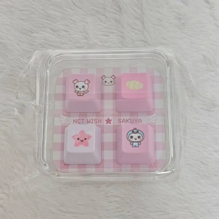 미개봉) 엔시티위시 팡이 사쿠야 키캡 로그인 MD 키보드