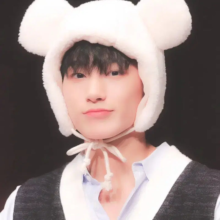 에이티즈 최산 싸인 폴라로이드