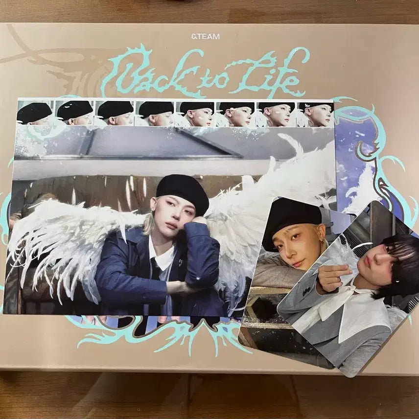 앤팀 백투라 gaze버전 back to life 앨범 포카 니콜라스 타키