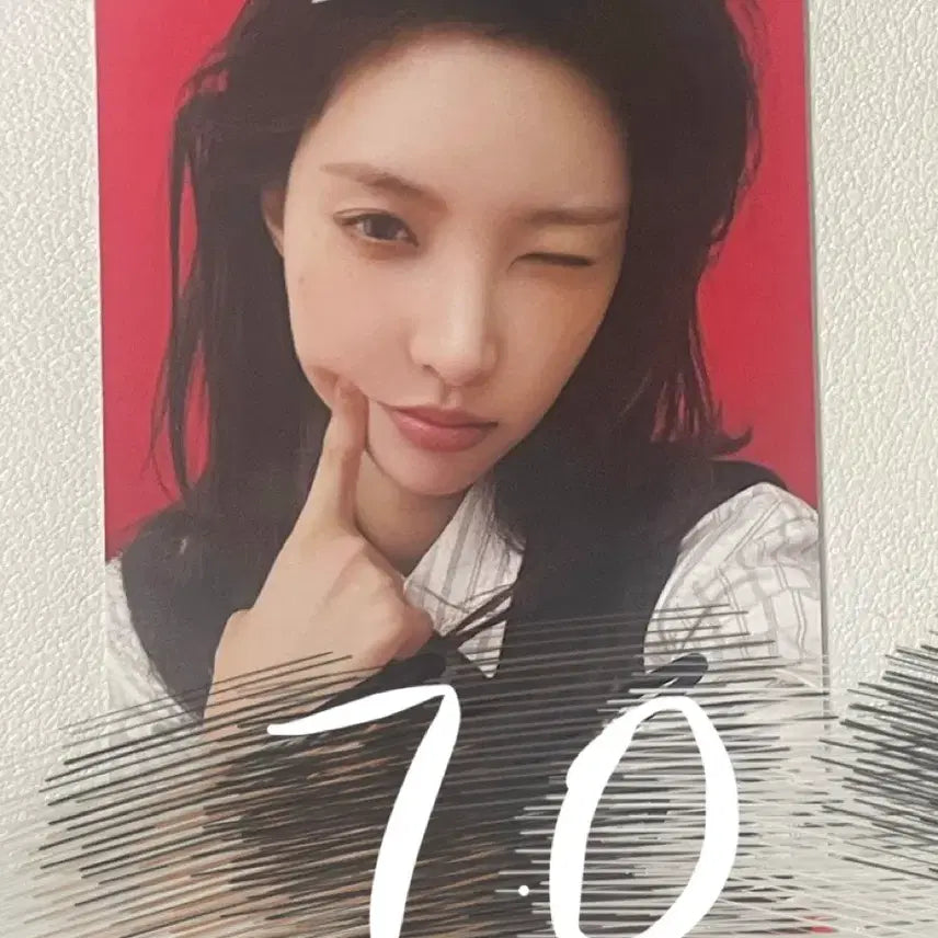 아일릿 싸인포카 윤아 사인포카 signed pc 양도