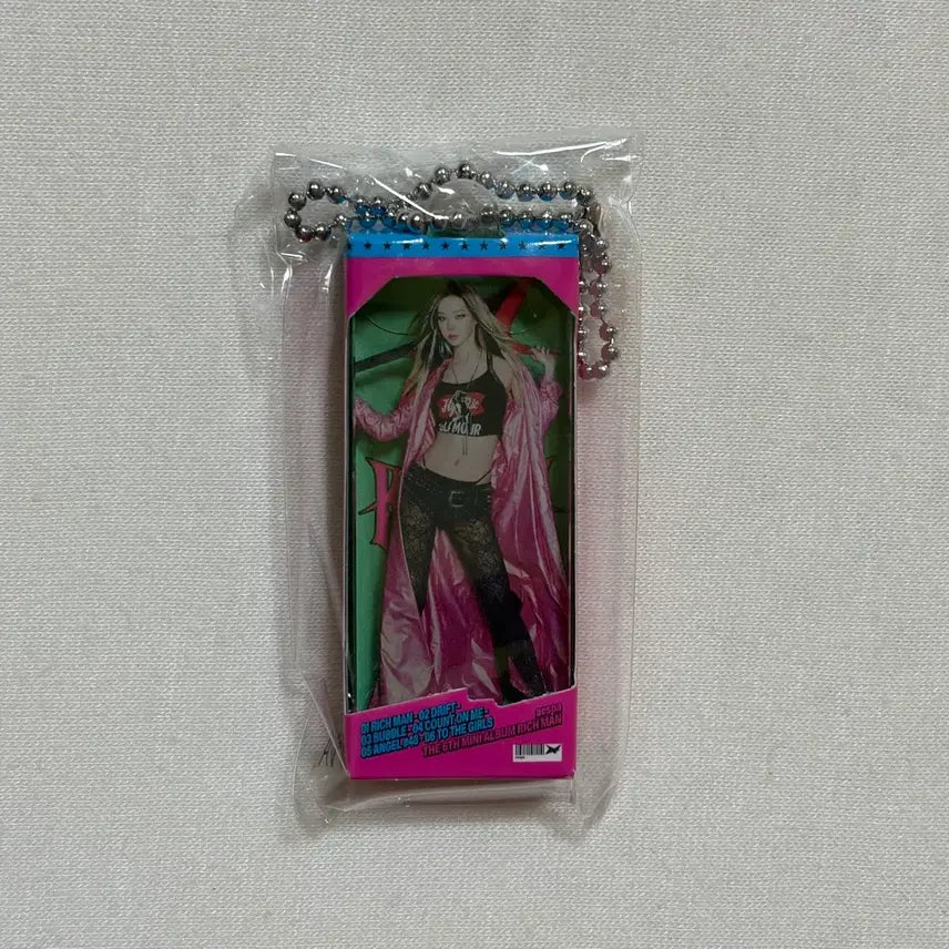 aespa 에스파 윈터 리치맨 팝업 가챠 키링