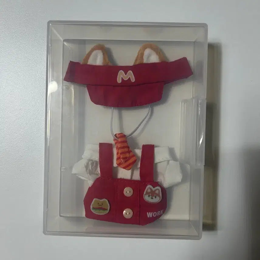 10cm 10깅 인형 옷 세트 여우귀 아르바이트 의상