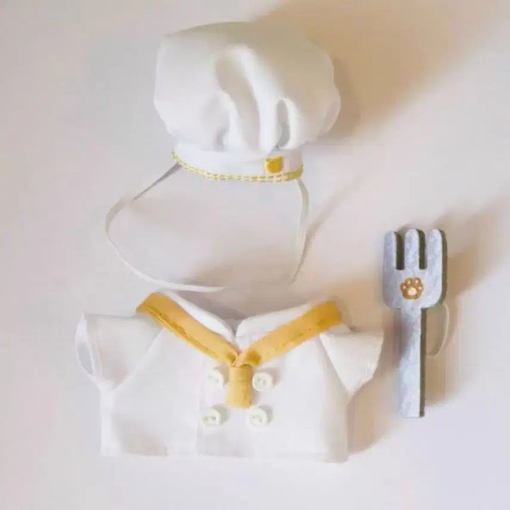 10cm 10깅 인형 옷 세트 요리사 셰프복