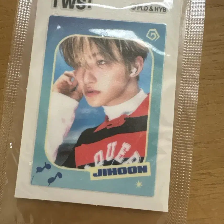 투어스 지훈 말랑카우 꼬깔콘 띠부띠부씰 미개봉