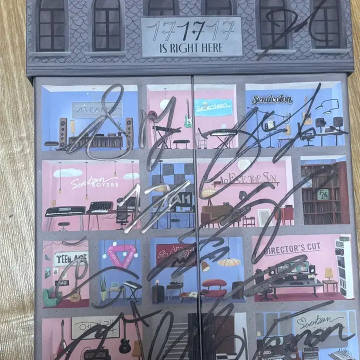 세븐틴 17 IS RIGHT HERE 싸인앨범