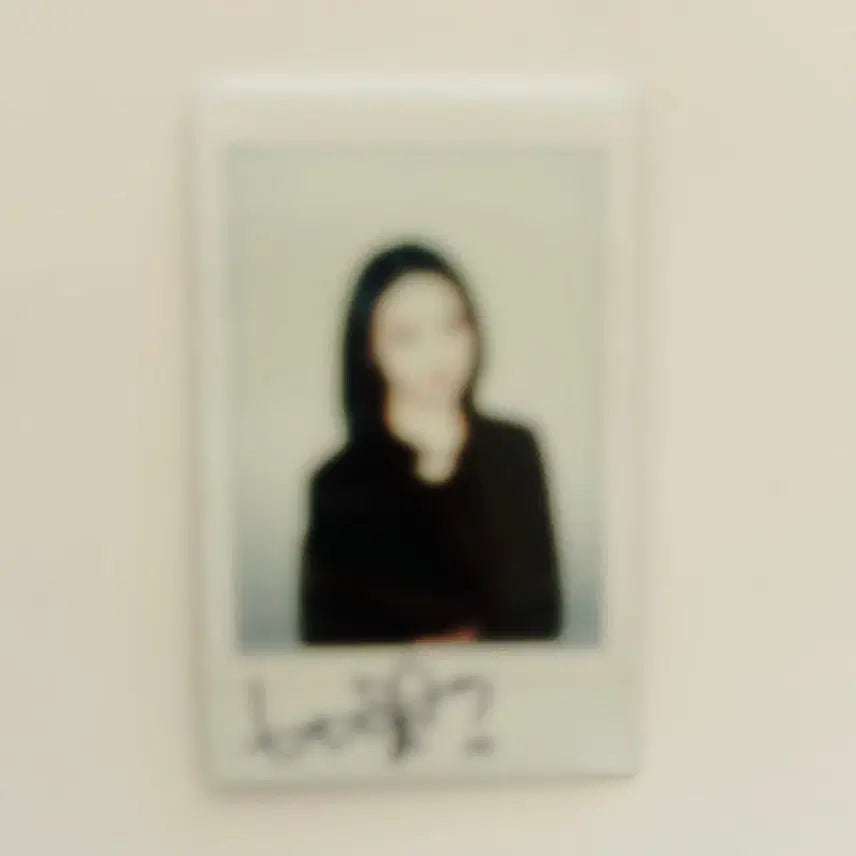 트리플에스 신위 친필 싸인 폴라로이드 폴라 251026