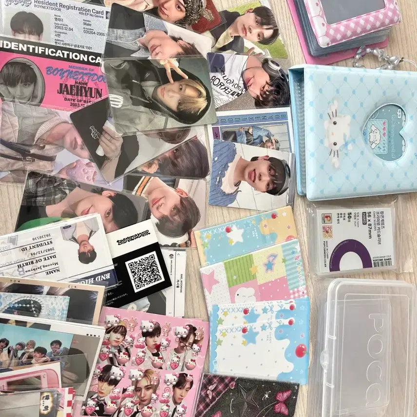 일괄ㅠㅠ보넥도 명재현 한태산 포카(콜북,비공굿,슬리브)