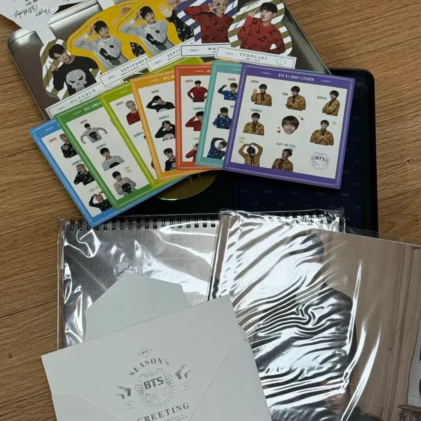 방탄소년단 BTS 2016 시즌그리팅 풀세트 미사용