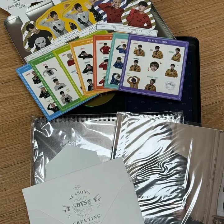 방탄소년단 BTS 2016 시즌그리팅 풀세트 미사용