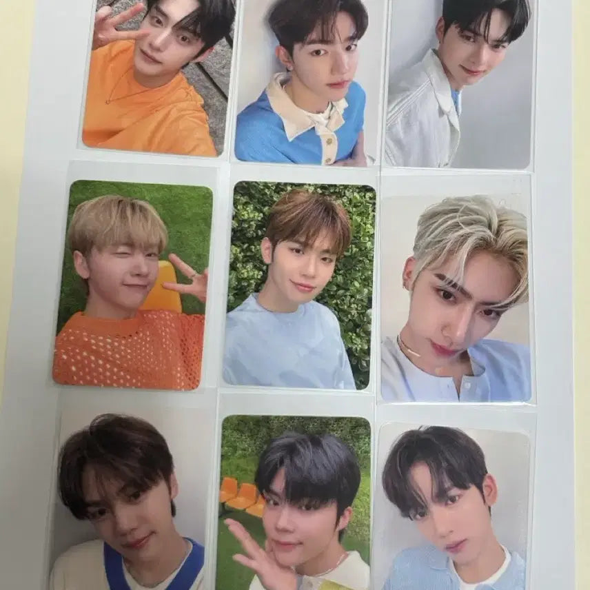 급처) 제로베이스원 제베원 포카 포토카드 일괄 양도