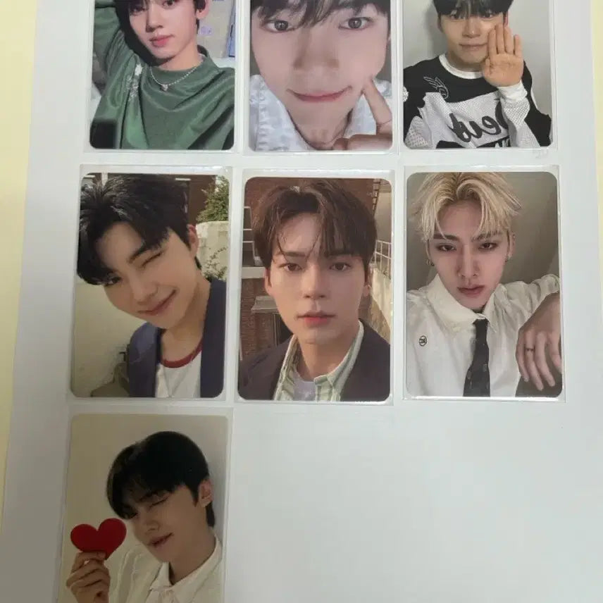 급처) 제로베이스원 제베원 포카 포토카드 일괄 양도