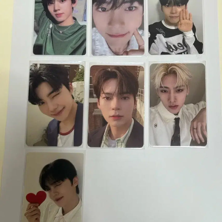 급처) 제로베이스원 제베원 포카 포토카드 일괄 양도