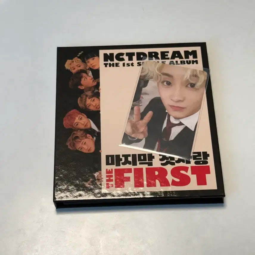 엔시티드림 마지막첫사랑 마첫 앨범 마크 포카 포함