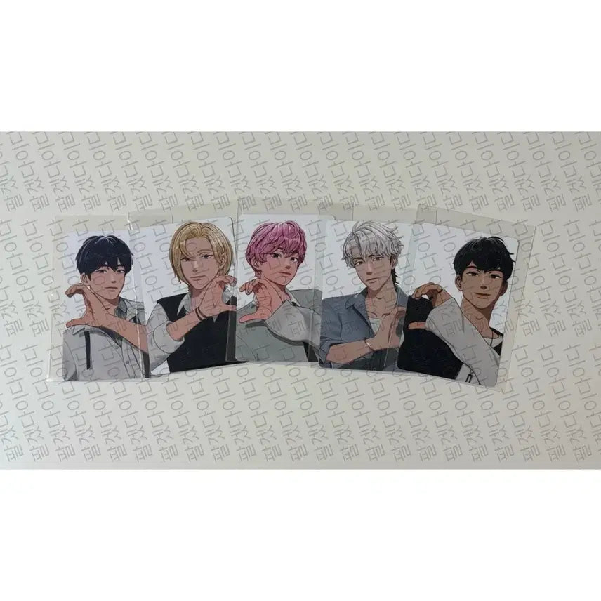 플레이브 틱톡 하트 포카 풀셋