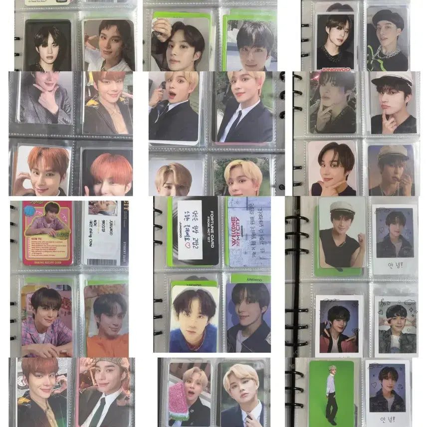 엔시티 127 정우 포카 134장 일괄