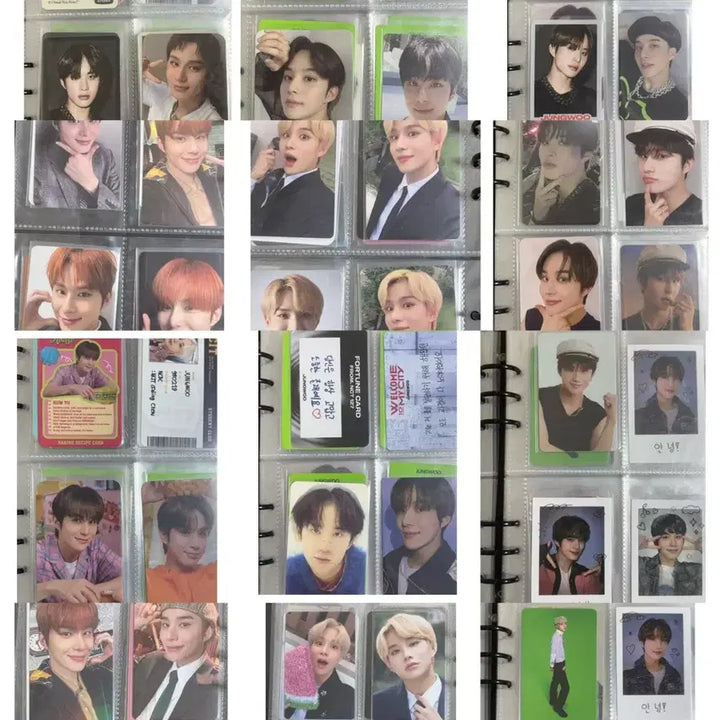 엔시티 127 정우 포카 134장 일괄