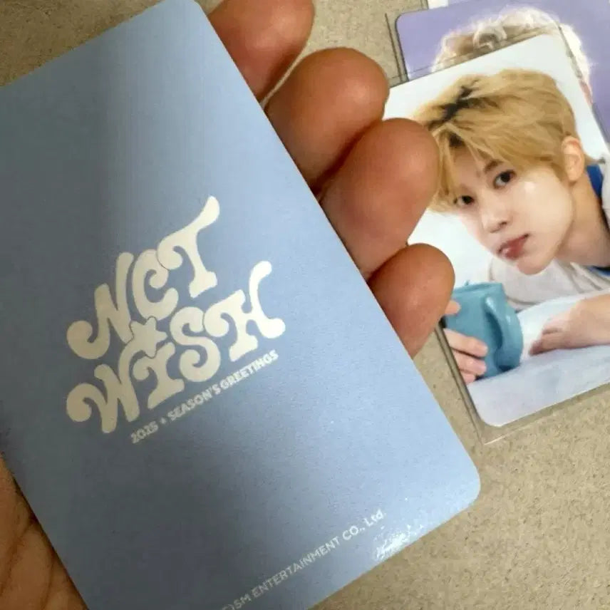 엔시티위시 시그 시온 뮤앤드 예사 특전 포카 일괄