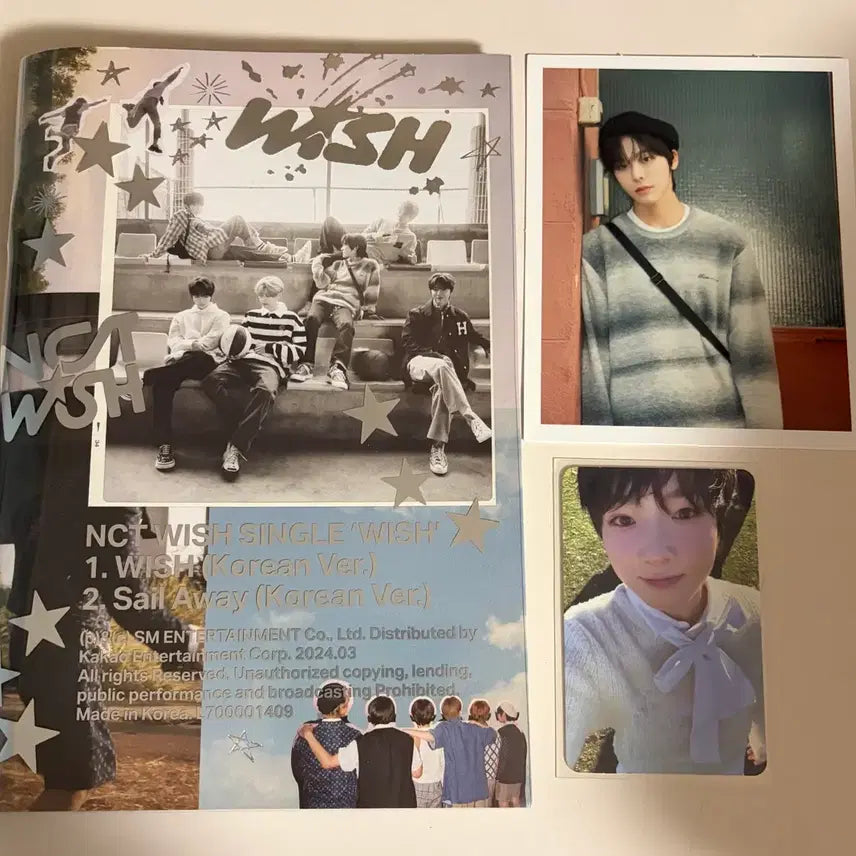 엔시티위시 위시 개봉 앨범 사쿠야 포카