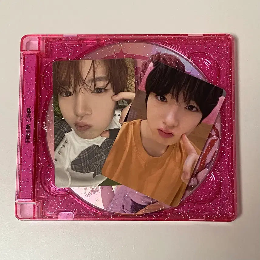 [당일발송] 엔시티 위시 컬러 사쿠야 쥬얼, 애플뮤직 찜질방 포카