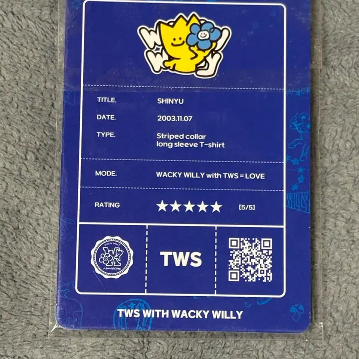 와키윌리 투어스 미개봉 포카