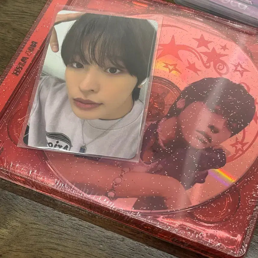 미개봉 nctwish 리쿠 컬러쥬얼+애플뮤직 미공포