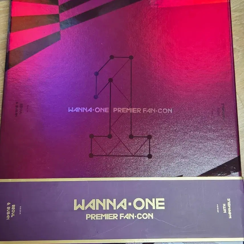 워너원 프리미어 팬콘 dvd 블루레이 풀박