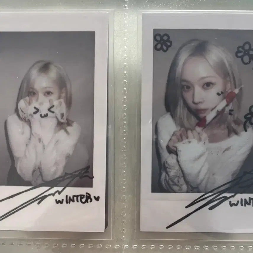 폭덤 ) 에스파 윈터 아마겟돈 미공포 kms 스타리버 럭드 일괄