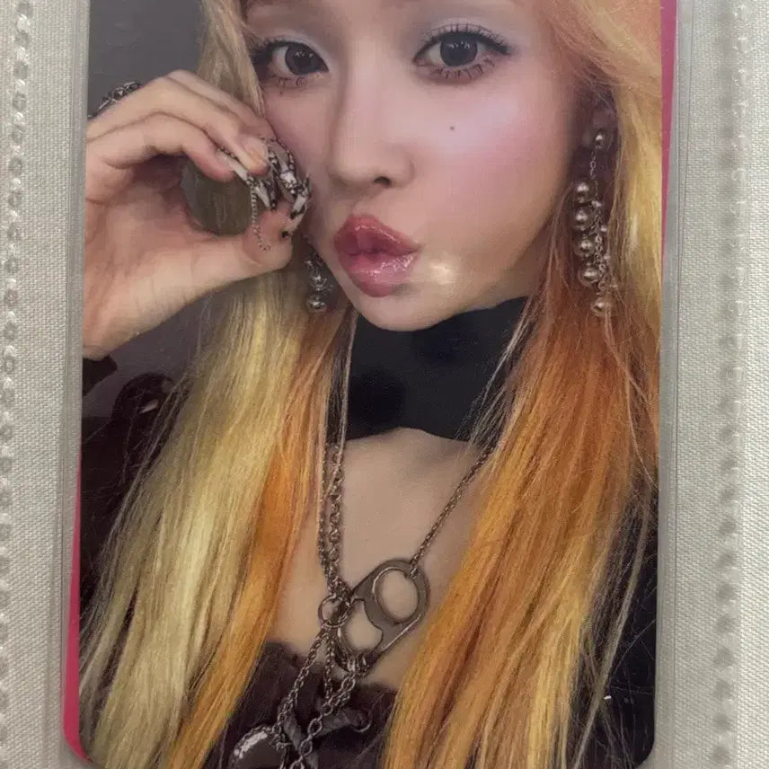 폭덤 ) 에스파 윈터 아마겟돈 팝업 특전 포카 미공포