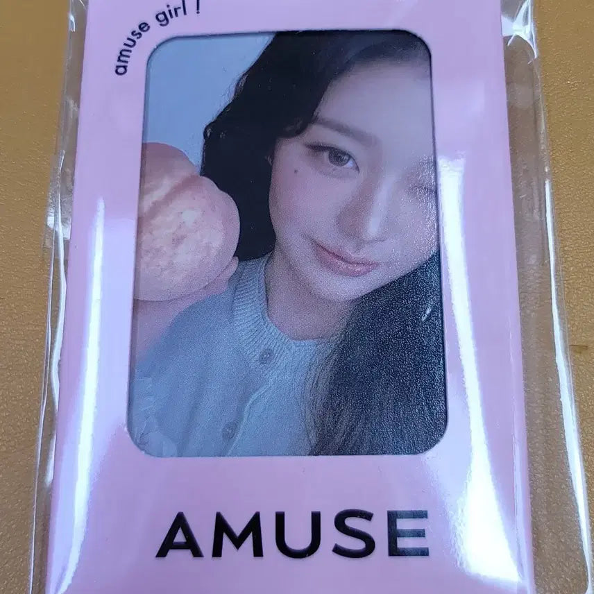 아이브 장원영 어뮤즈 복숭아포카