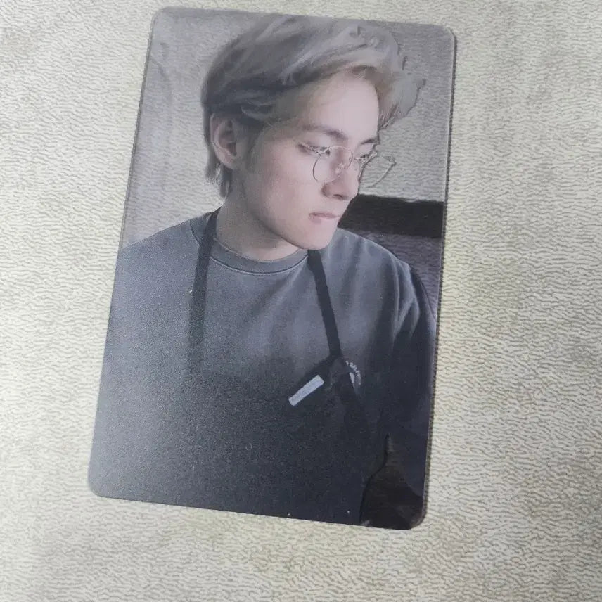 레이오버 위버스 특전 pvc 포카 뷔 태형 bts 방탄