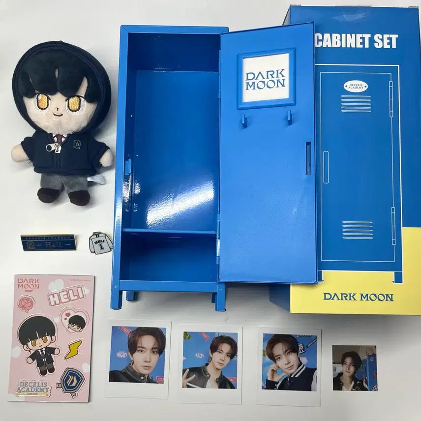 다크문 헬리 인형 캐비닛 세트 뱃지 엔하이픈 희승