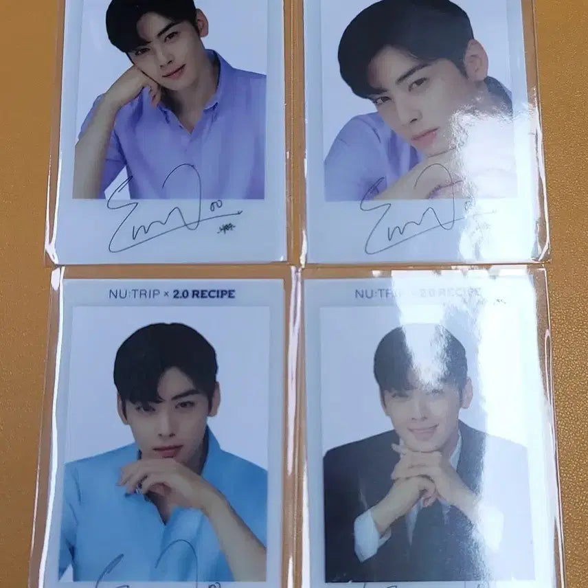 아스트로 차은우 뉴트립 투명포카 일괄