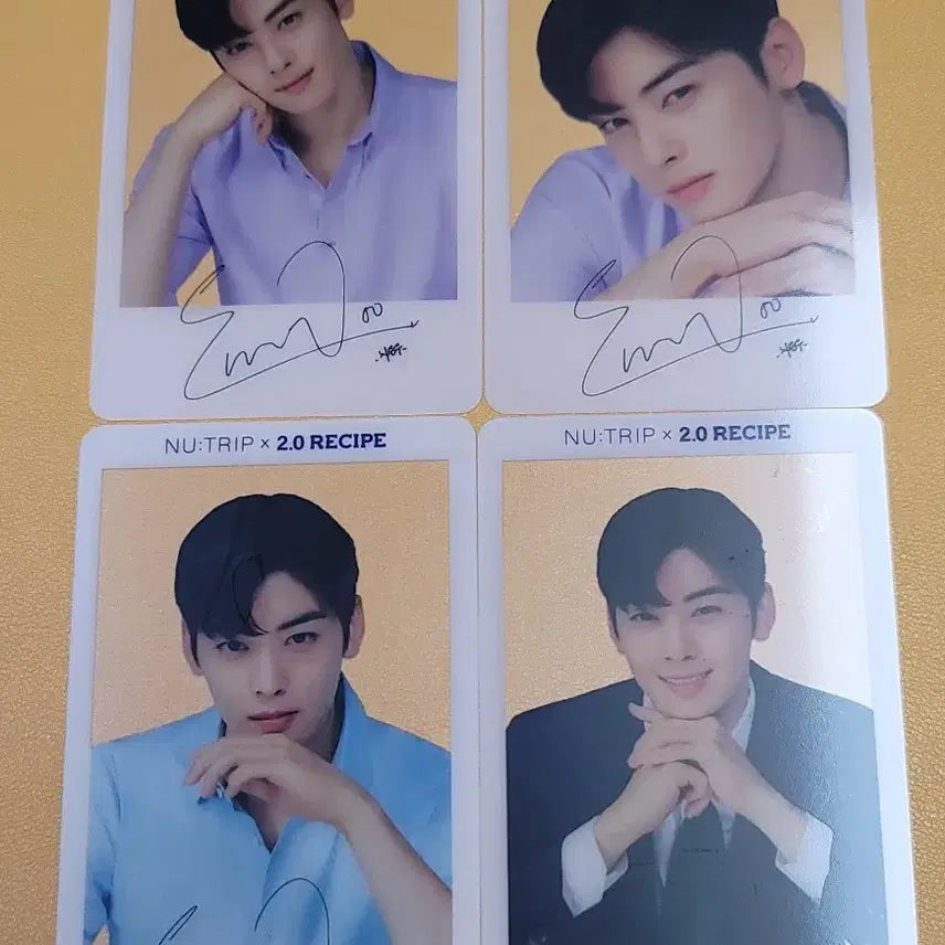 아스트로 차은우 뉴트립 투명포카 일괄