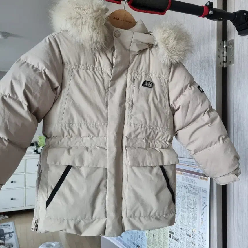 [BUNJANG] New Balance Kids Newkeymo Midi Down Jacket 120 / 뉴발란스키즈 뉴키모 미디 다운 120