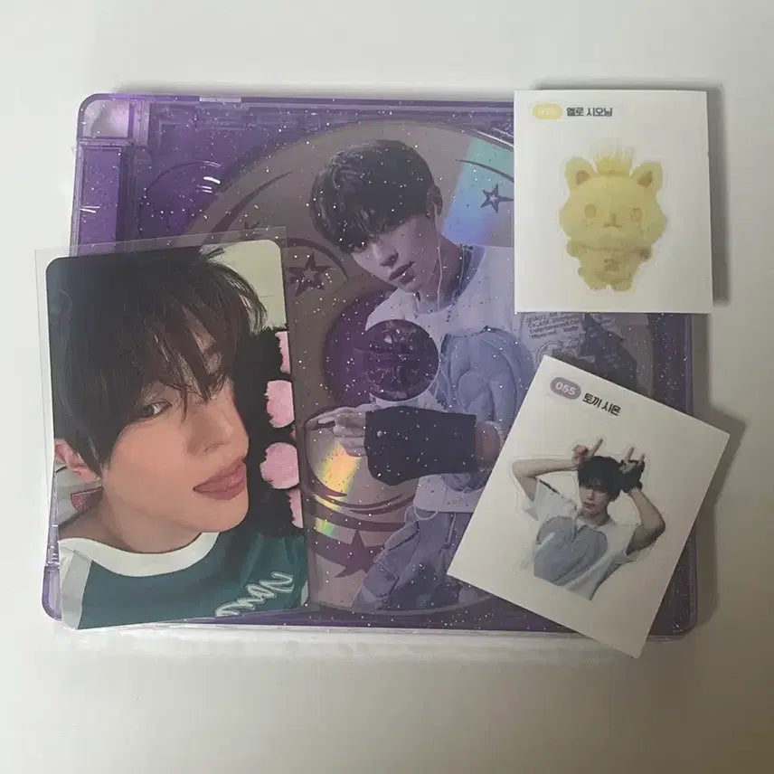 엔시티위시 시온포카일괄 컬러미개봉쥬얼앨범 팝업랜덤띠부씰 인터아시아미공포