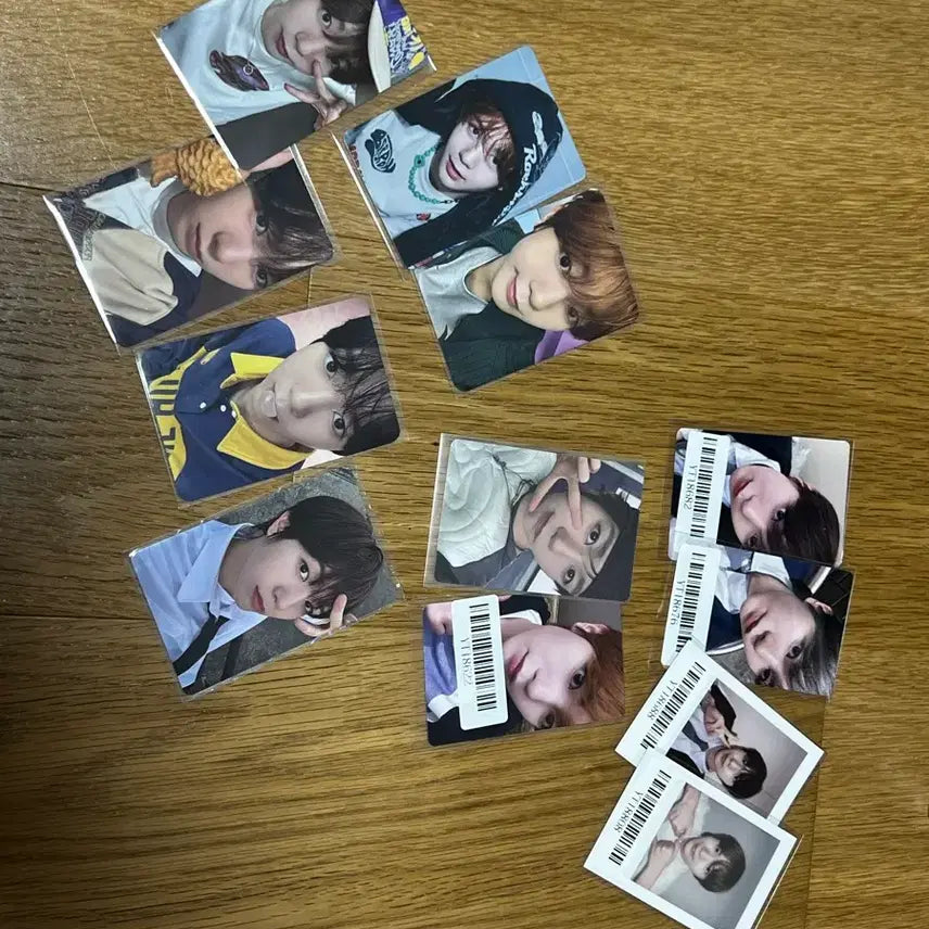 료일괄 엔시티위시 료 포카 세트 미공포 큐큐 예사 럭드