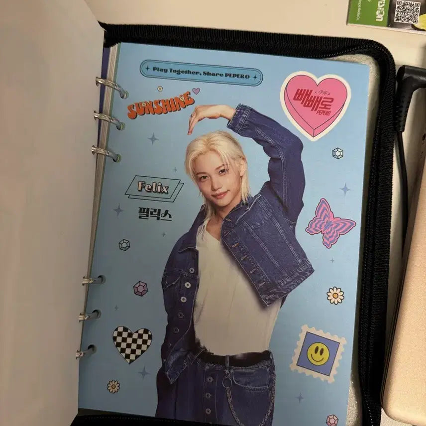 Stray Kids 스키즈 빼빼로 24 팬미팅 바인더 새거