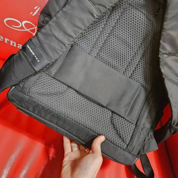 [BUNJANG] Samsonite Red Multi-Pocket Business Casual Backpack / 샘소나이트 레드 멀티포켓 비즈니스캐주얼 백팩