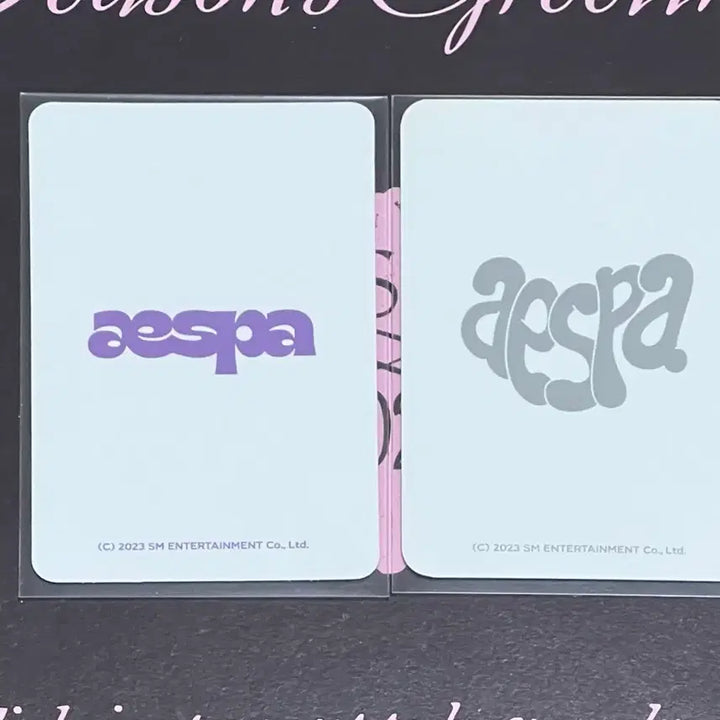 에스파 윈터 포카 2장 일괄 양도 드라마 더티워크 앨포 특전 시그