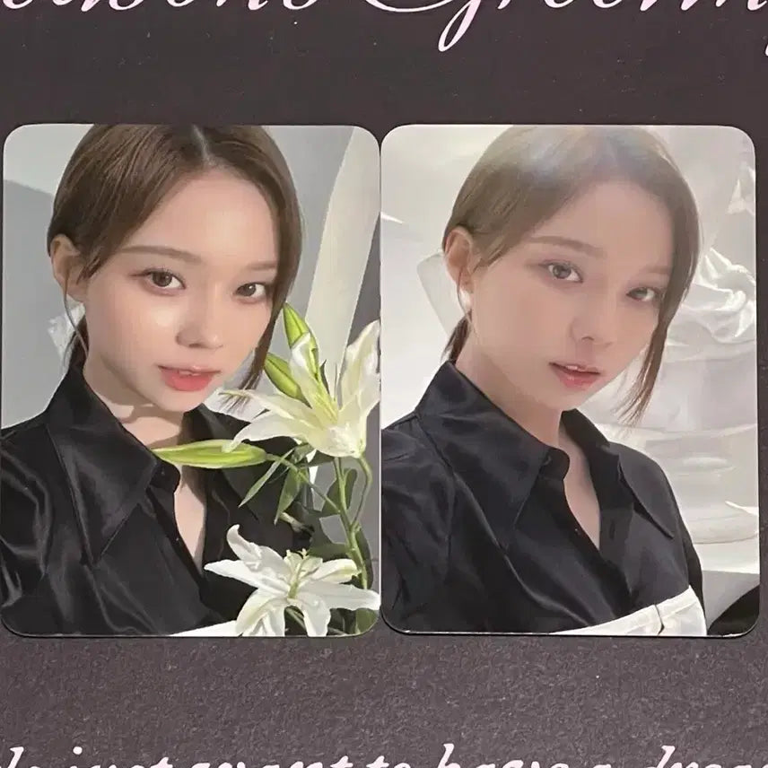 에스파 윈터 포카 2장 일괄 양도 드라마 더티워크 앨포 특전 시그