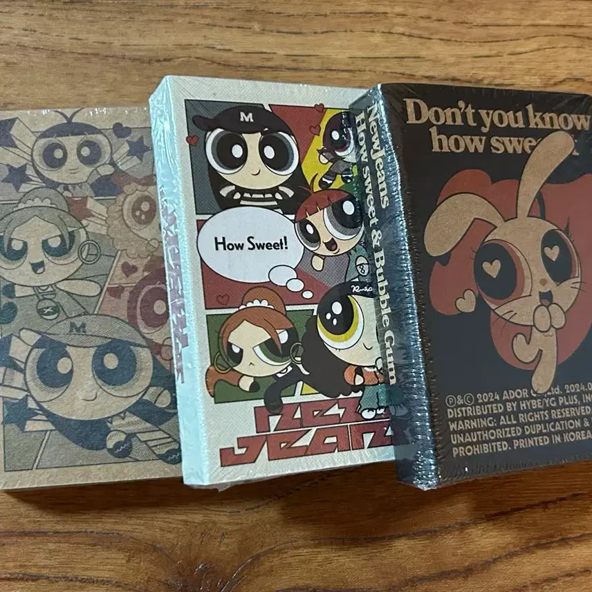 뉴진스 하우스윗 앨범 포카 위버스 A,B,C 버전 미개봉 일괄