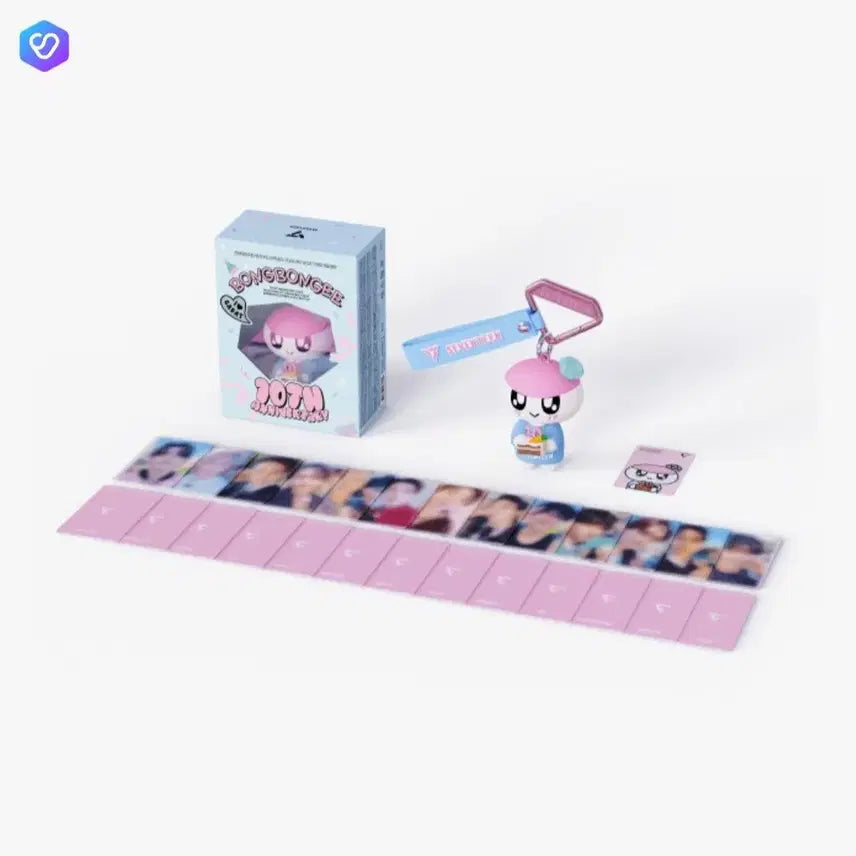 세븐틴 멤버쉽 키트 양도 봉봉이 키링 포카 카라비너