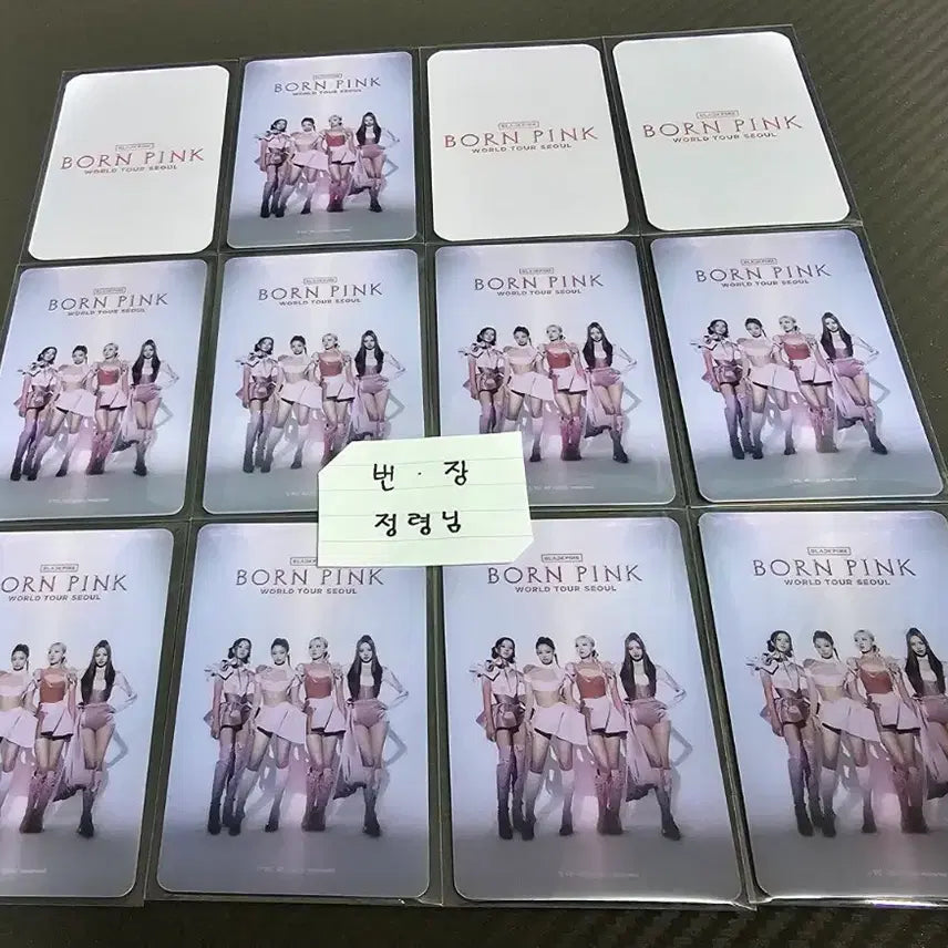 블랙핑크 2022 서울콘 럭드, 멤버십, 포카 세트 팝니다