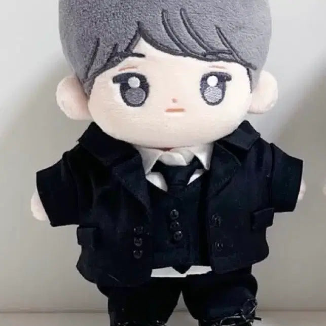 20 인형옷 양도 정장 쓰리피스 수트 검정 솜인덕장터 무솜인덕장터