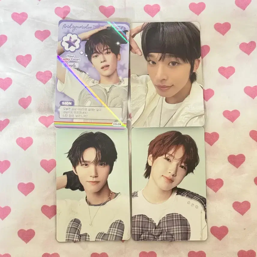 [일괄]엔시티위시 컬러 팝업 스페셜 트레카 트레이딩카드 포카 미공포