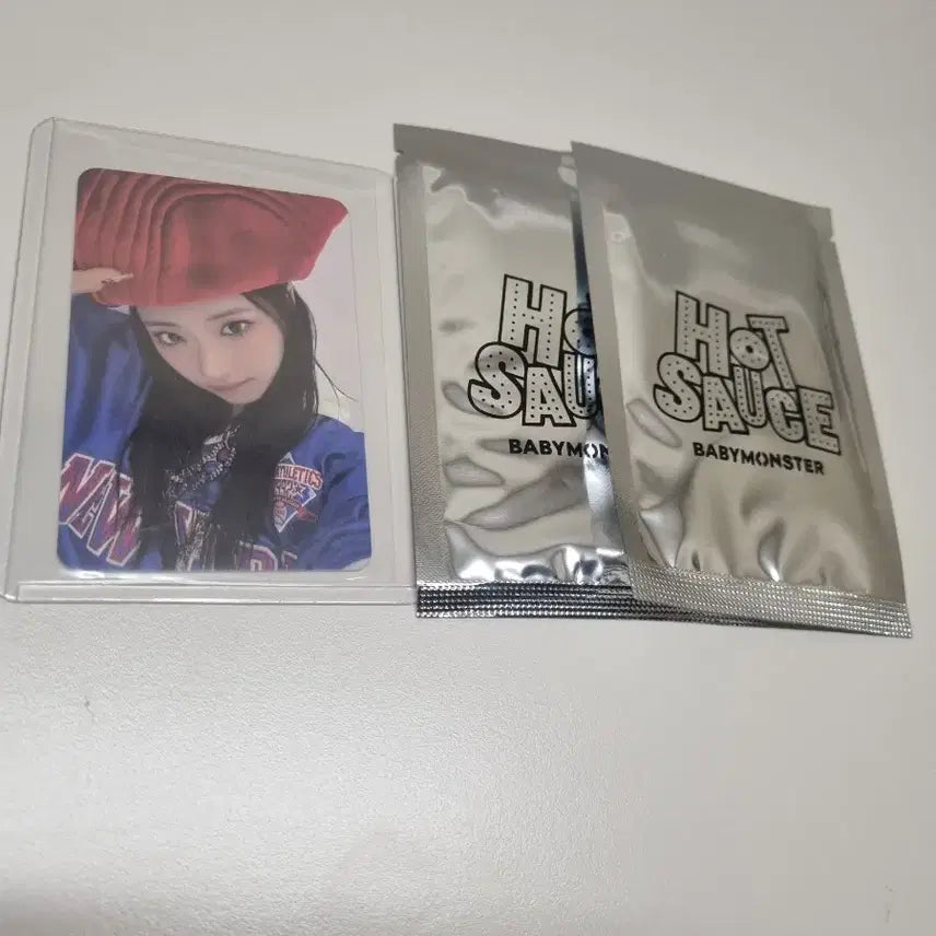 베이비몬스터 루카 포토카드 + 핫소스 2팩