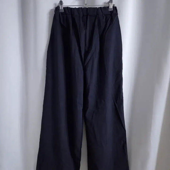 [BUNJANG] New Unisex Elastic Waist Cotton Wide Leg Pants / 밴딩 면와이드팬츠 새옷 (공용가능)