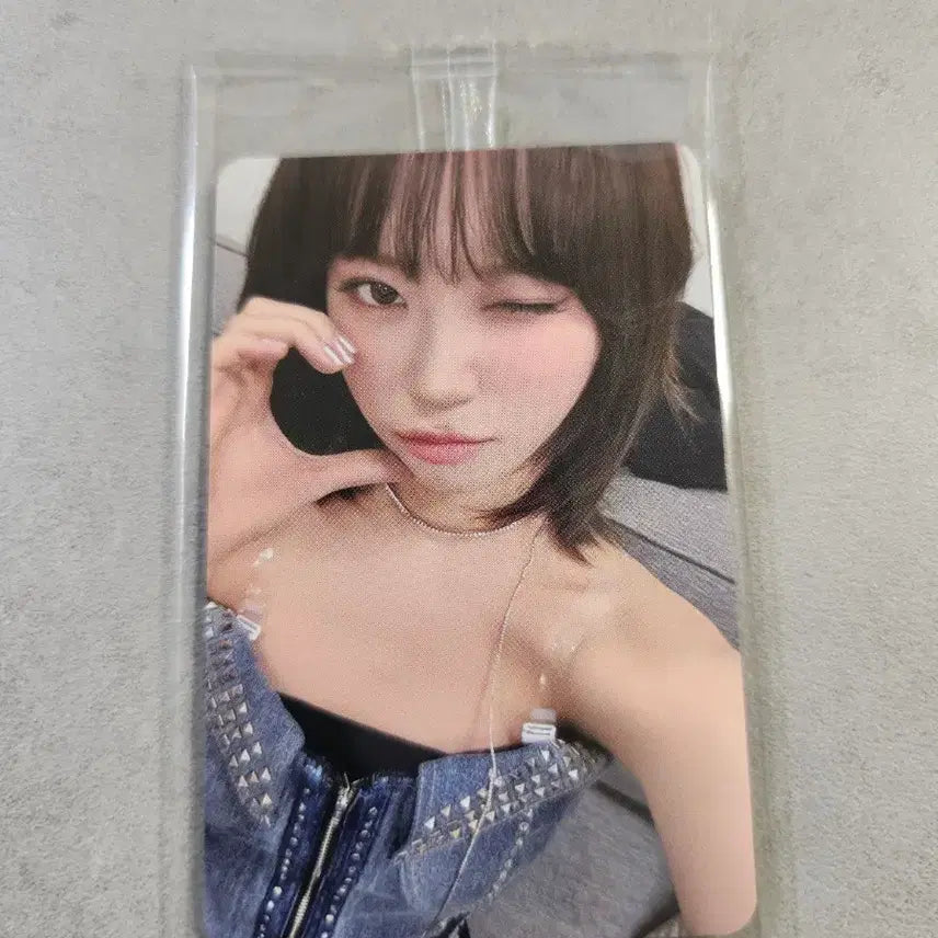 르세라핌 스파게티 케타포 컴팩트반 예판특전 김채원 채원 포카