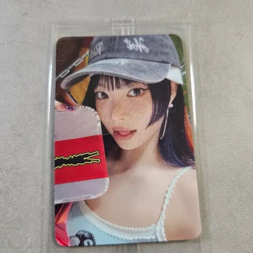 르세라핌 스파게티 케타포 일반판 예판특전 홍은채 은채 포카